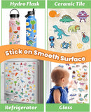 Reusable Sticker Book for Toddlers 2-4 Years, Stickers for Kids, Toddler Sticker Book Ages 1-3, Toddler Craft Activities, Toddlers Travel Toys Ages 2+ Boy Girl Birthday Gifts by TinyTreasures Baby Boutique
