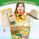 Kids Explorer Kit & Bug Catcher Kit, Kids Camping Gear for Kids, Outdoor Exploration Set with Vest & Hat, Ideal Outdoor Camping Adventure Toys for Ages 3 4 5 6 7 8 Boys Girls by TinyTreasures Baby Boutique