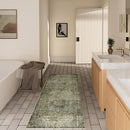 Machine Washable Kitchen Runner Rug: 2'x10' Hallway Rug Non Slip Low-Pile Stain Resistant Soft Carpet Runners for Entryway Hallways Kitchen Laundry Room Beside Farmhouse by TinyTreasures Baby Boutique