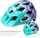 Kids Bike Helmet, SIFVO Kids Helmet 8+ Boys and Girls Bike Helmet with Cool Visor, Bike Helmets for Kids, Youth Bike Helmet Kids Mountain Bike Helmet Lightweight and Sturdy【55-58cm】 by TinyTreasures Baby Boutique