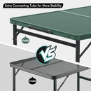 VILLEY Grill Table, 3ft Folding Camping Table with Aluminum Adjustable Legs, Portable Lightweight Camp Table for Beach Picnics and Outdoor Cooking by GreenHaven Gardens