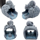 Real Cat Sculpture Gutter Downspout Extender, Eco-Friendly Resin Garden Animal Statue, Decorative Gutter Extension Downspout, Outdoor Decor Ornament, Splash Block, Perfect for 3"x4" Downspouts by GreenHaven Gardens