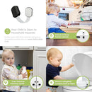 Baby Proofing Child Safety Locks (2 Pack) by Skyla Homes - The Safest, Quickest and Easiest 3M Adhesive Cabinet Latches, No Screws & Magnets, Multi-Purpose for Furniture, Kitchen, Ovens, Toilet Seats by TinyTreasures Baby Boutique
