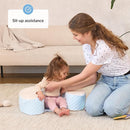 Baby Sit Up Pillow | Baby Pillow for Sitting Up | Comfortable Infant Seat for Early Sitting & Playtime | Soft & Stable Seat with Ring | Suitable from 4 Months by TinyTreasures Baby Boutique