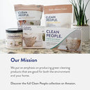 The Clean People Ultra Concentrated Laundry Detergent Pods, 192 Count, Fragrance Free, Plant-Based, Plastic Free, Septic Safe, Good for Sensitive Skin, Effective, Eco-Friendly by CozyNest Decor