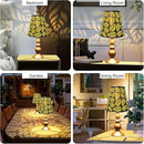 Pearlstar Solar Table Lamps - Leaf Garden Waterproof Cordless Solar Table Lamps for Patio Garden Pathway Yard by GreenHaven Gardens