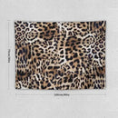 HZOHNAGO Leopard Print Tapestry Nature Wildlife Vintage Cheetah Fur Spot Animal Skin Wild Animals Spots Printed Wall Tapestry Painting Wall Hanging for Bedroom Living Room Dorm 40" W x 30" H by CozyNest Decor