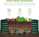 Best Choice Products 4x2x2ft Outdoor Metal Raised Garden Bed, Deep Root Planter Box for Vegetables, Flowers, Herbs, and Succulents w/ 119 Gallon Capacity - Dark Green by GreenHaven Gardens