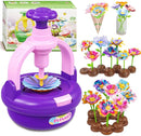Plunack Flower Bouquets Toys for Kids Age 4-8, Flower Press Kit DIY Flowers Making Craft Kit for 4 5 6 7 Year Old Girls Floral Arts & Crafts Toys Educational Handmade Activity Set, Gift for Girls 3+ by TinyTreasures Baby Boutique