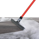 Heavy Duty Floor Squeegee for Concrete and Tile Floor - Silicone Squeegee Broom Floor Scrubber - Large Single Cast Rubber Blade Aluminum Long Handle 360° Swivel Joint - Garage Shower Window Cleaning by GreenHaven Gardens