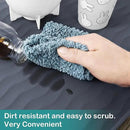 URMONA Waterproof Silicone Under Sink Mat 31'' x 22'' Shelf Liner for Kitchen and Bathroom, Cabinet and Counter Protector, Storage and Organizers, Litter Mat, Pet Cat Puppy Essentials(Beige) by CozyNest Decor