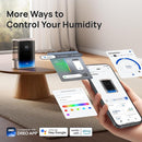 Dreo 8L Smart Humidifiers for Bedroom 600ft², 80H Runtime Warm&Cool Supersized Mist Humidifier for Large Room Indoor, Quiet Whole House humidifier for Baby, Plants, with Alexa/Google, Starlight,HM717S by TinyTreasures Baby Boutique