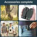 20x32 Compact Binoculars for Bird Watching - OPAITA High Powered Small Binoculars for Adults Kids with Low Light Vision for Hunting Cruise Trip Travel Concert Hiking Green by TinyTreasures Baby Boutique