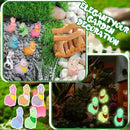 Poen 50 Pcs Resin Miniature Alpaca Figurines Glow in Dark Luminous Mini Animals Alpaca Llama for Garden Landscape Aquarium Dollhouse Decor(Cute Style) by GreenHaven Gardens