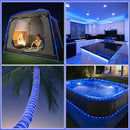 Rope Lights for Outside, 164FT 500 LED String Lights Outdoor with Waterproof 8 Modes, Flexible Plug in Twinkle Fairy Light for Indoor Bedroom Garden Pool Tree Wedding Decorations, Blue by GreenHaven Gardens