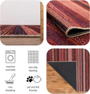 Keen Home Design 2x10 Rug - Machine Washable Runner with Non-Slip Backing, Ideal for Hallway, Entryway, Kitchen, Laundry Room - Vintage, Easy Clean, Durable, Low Pile Rug - (2'6" x 10') by CozyNest Decor