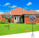 Wind Spinner Large Wind Mill Metal Outdoor Indoor Large Two-Way Wind Sculptures for Garden Patio Yard Decor by CozyNest Decor