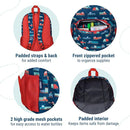 Wildkin 16-inch Kids Backpack – Durable, Padded & Spacious School Bag for Boys & Girls - Transportation by TinyTreasures Baby Boutique
