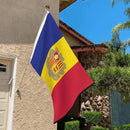 Andorran Flag Garden Yard House 2x3 ft Flags Double Sided Print Banner Indoor Outdoor Party Home Decorations for Boat Dorm House Balcony by GreenHaven Gardens
