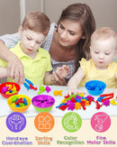 Yetonamr Counting Dinosaurs Montessori Toys for 3 4 5 Years Old Boys Girls, Toddler Preschool Learning Activities Sensory Toys Birthday Gifts by TinyTreasures Baby Boutique