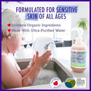 California Baby Eczema Treatment Set | 2oz Eczema Cream + 8.5oz Eczema Body Wash | Colloidal Oatmeal + Aloe Vera | Steroid-Free | Hypoallergenic by TinyTreasures Baby Boutique