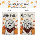 Seasonal Garden Flags Golden Doodle Double Sided Flags Set of 11 Holiday Farmhouse Indoor Outdoor Yard Lawn Christmas Gifts Decorations 12.5x18 Inch by GreenHaven Gardens