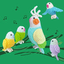ChillFuzz Animal Crochet Kit Beginner Crochet Kit for Adults and Kids with Yarn Hook and Step by Step Instructions Relaxing DIY Gift Parrot by TinyTreasures Baby Boutique