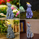 Goodeco Dog Statue with Butterfly - Ideal Gifts for Dad, Mom or Birthdays, Beautifully Crafted Outdoor Decorations to Wow Your Guests by CozyNest Decor