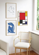 HAUS AND HUES 20x30 Picture Frames - Set of 3: Beige Framed Poster Frames by CozyNest Decor