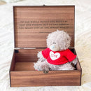 Personalized wooden name box for memories, keepsake Christmas gift, present for Him, Her, Boyfriend, Girlfriend, Baby Boy, Baby Girl, Brother, Sister, Guy, Groomsmen, Bride Friend for Birthday by TinyTreasures Baby Boutique