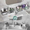 Veken Rustproof & Waterproof Shower Caddy 6-Pack, No Drilling Adhesive Shelves Rack with Soap Holder, Large Capacity Bathroom Organizers and Storage, Wall-Mounted Kitchen & Home Decor, Dark Grey by CozyNest Decor