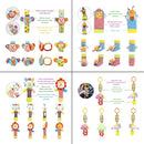 Baby Hanging Toy, Wrist Rattles, Rattle Socks, Handheld Wearable Washable Adjustable Rattle Toy, Newborn Present Baby Shower Birthday Gift Set for 0 1 2 3 Years Old Babies (12PCS-J) by TinyTreasures Baby Boutique