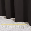 NICETOWN Toffee Brown Room Darkening 102 inch Curtains, Grommet Thermal Curtains Weighted Window Treatments for Living Room/Farmhouse, W46 x L102, 2 Panels by TinyTreasures Baby Boutique