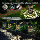 Solar Lanterns Outdoor Waterproof Dragonfly Garden Decor Gift for Women, Mom, Grandma, Hanging Metal Solar Lights for Yard, Patio, Porch, Backyard, Pathway Decoration by GreenHaven Gardens