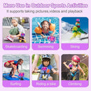 GKTZ Kids Camera - Waterproof Underwater Camera for Kids, Christmas Birthday Gifts for Girls Age 3-12, 1080P HD Children Digital Action Camera, Pool Toys for Kids Age 4-12 by TinyTreasures Baby Boutique