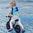 Accmor Toddler Harness with Leash, Cute Dinosaur Kids Harness + Anti Lost Wrist Link, Mini Child Harness Leash Wristband Strap Belt Protector for Baby Boys Girls to Outdoor Travel (Blue) by TinyTreasures Baby Boutique