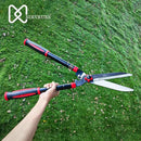 Garden Hedge Shears Heavy Duty with 22.8"-30.3" Extendable Handle, Plant Cutting Scissors -Lawn Pruners - Yard and Garden Tools by GreenHaven Gardens