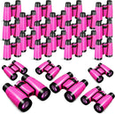Libima 24 Pcs Binoculars for Kids Educational Compact Kids Binoculars with Neck String Toddler Telescope for Boys Girls Learning Bird Watching Camping Hiking Travel Safaris Birthday Gifts(Pink) by TinyTreasures Baby Boutique