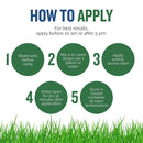 Turf Titan Lawn Striper - Iron & Nitrogen Fertilizer to Promote Dark-Green, Stripe-Defined Turfs - Kids & Pet Safe, Natural Lawn Fertilizer - Stunning Green Grass Fertilizer - Covers up to 8,000 Sq Ft by GreenHaven Gardens