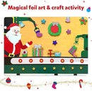 Skillmatics Foil Fun - Holiday Magic, No Mess Art for Kids, Christmas Craft Kits & Supplies, DIY Creative Activity, Travel Toys, Gifts for Boys & Girls Ages 4, 5, 6, 7, 8, 9 by TinyTreasures Baby Boutique