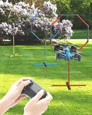 Galvanox Racing RC Drone with Obstacle Course Kit, Includes 3 Hoop Sizes for Competition Game Set by TinyTreasures Baby Boutique