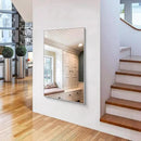 36x55 inch Bathroom Mirror, Silver Rectangle Mirror with Thin Metal Frame, Large Rectangular Wall Mirrors for Bathroom, Living Room, Big Mirror Hang Horizontal/Vertical by CozyNest Decor