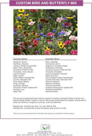 Bulk Wildflower Seed - Bird & Butterfly Garden Seed Mix | Bulk 300,000+ Annual & Perennial Flower Seeds for Planting - Attracts Hummingbirds & Butterfly | No Messy Bags or Packets | Bulk 1 Pound Jar by GreenHaven Gardens