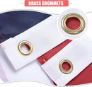 American Flag 20x30 Outside, US Flags for Outdoor Indoor, Heavy Duty Durable, Deluxe Embroidered Stars, Brass Grommets, Sewn Stripes, Vivid Color, Fade Resistant and waterproof by GreenHaven Gardens