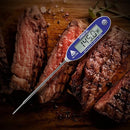 DeltaTrakessentials 11063 FlashCheck Jumbo Display Auto-Cal Needle Probe Thermometer by TinyTreasures Baby Boutique