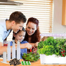 161PCS Hydroponic Pod Kit for Aerogarden and All Brands Growing System, Grow Anything Kit with 40 Grow Sponges, 40 Grow Baskets, 40 Grow Domes, 40 Pod Labels, 1 Tweezer, Herb Garden Planter Indoor Kit by GreenHaven Gardens