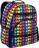 Wildkin ECO rPET 17-inch Large Backpack – Sustainable, Padded, Adjustable – Rainbow Hearts by TinyTreasures Baby Boutique