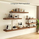 Heimlove 12 Inch Deep Floating Shelves, 72 x 12 inches Long Wall Shelf, Large Extra Display Shelf & Storage Shelf, Rustic Wood Wall Shelves for Fireplace Mantel, Walunt - 1Pack by CozyNest Decor