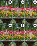 Biling Solar Fountain for Bird Bath, Solar Panel Kit Outdoor Solar Water Pump with 4ft Tubing for Hummingbird Bath, Small Pond and Fish Tank