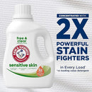 ARM & HAMMER Sensitive Skin Free & Clear Liquid Laundry Detergent, 105 fl oz, 105 Loads by CozyNest Decor